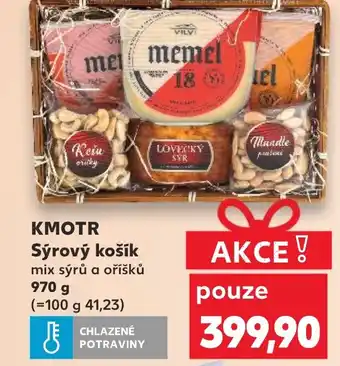 Kaufland KMOTR Sýrový košík nabídka