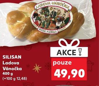 Kaufland SILISAN Ladova Vánočka nabídka
