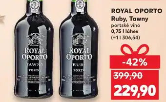 Kaufland ROYAL OPORTO Ruby, Tawny nabídka