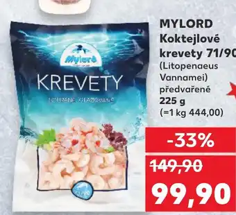 Kaufland MYLORD Koktejlové krevety 71/90 nabídka