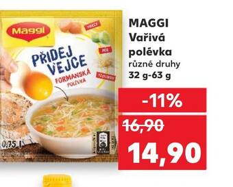 Kaufland MAGGI Vařivá polévka nabídka