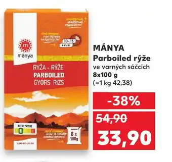 Kaufland MÁNYA Parboiled rýže nabídka