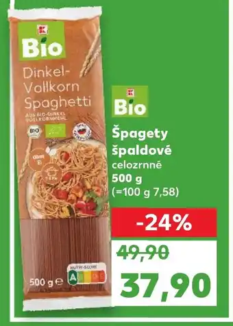Kaufland Špagety špaldové nabídka