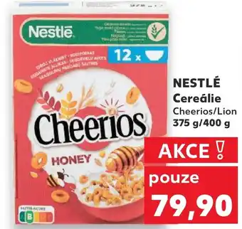 Kaufland NESTLÉ Cereálie Cheerios/Lion 375 g/400 g nabídka