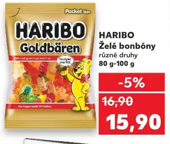 Kaufland HARIBO Želé bonbóny nabídka