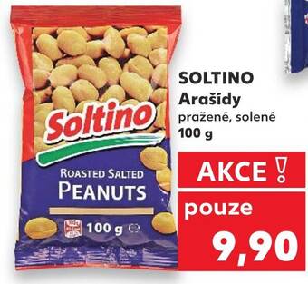 Kaufland SOLTINO Arašídy pražené, solené 100 g nabídka
