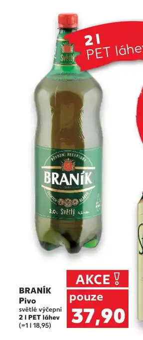 Kaufland BRANÍK Pivo nabídka