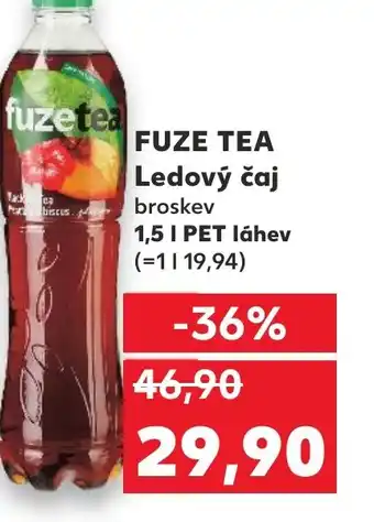 Kaufland FUZE TEA Ledový čaj nabídka