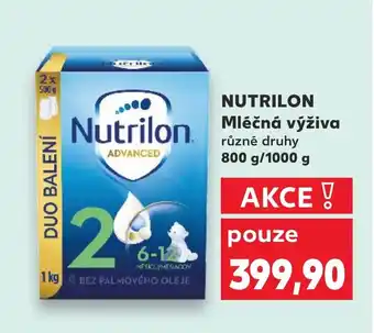 Kaufland NUTRILON Mléčná výživa nabídka