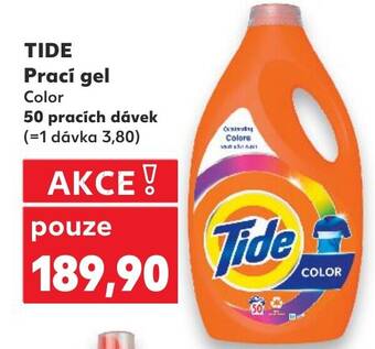 Kaufland TIDE Prací gel Color nabídka