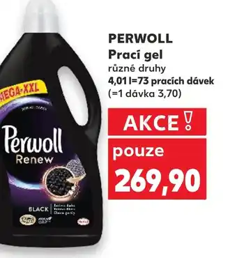 Kaufland PERWOLL Prací gel různé druhy nabídka