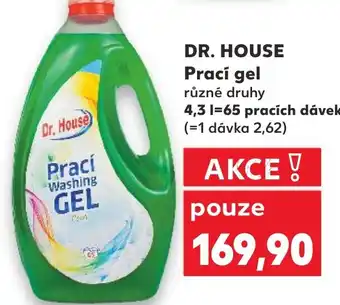 Kaufland DR. HOUSE Prací gel nabídka