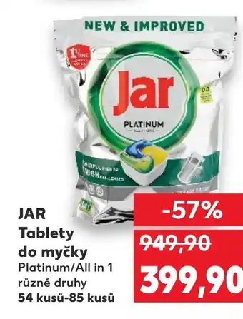 Kaufland JAR Tablety do myčky nabídka