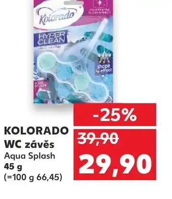 Kaufland KOLORADO WC závěs nabídka