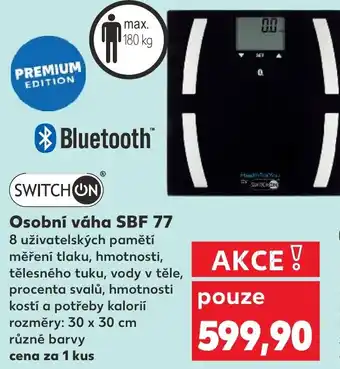 Kaufland Osobní váha SBF 77 nabídka