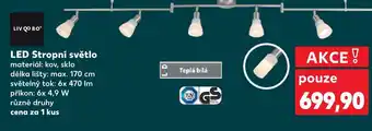Kaufland LED Stropní světlo nabídka