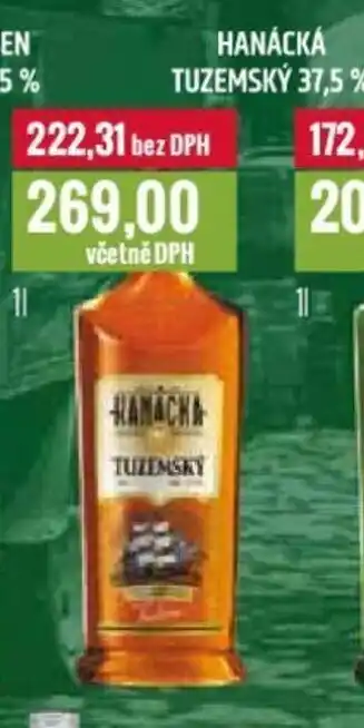 Ratio HANÁCKÁ TUZEMSKÝ 37,5% nabídka