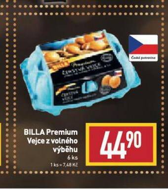 Billa Vejce nabídka