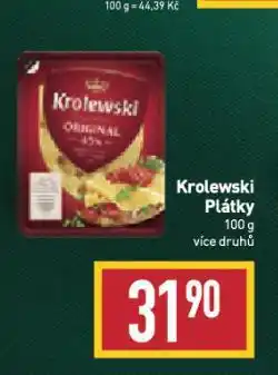 Billa Krolewski sýr nabídka