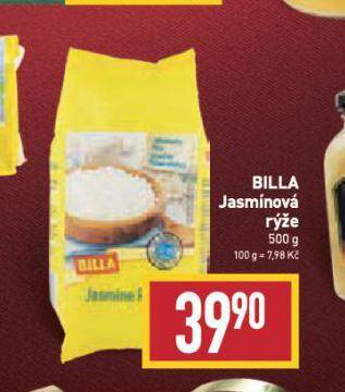 Billa Jasmínová rýže nabídka