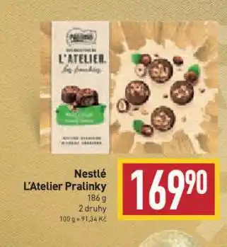 Billa Nestlé l'atelier pralinky nabídka
