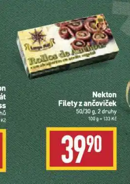 Billa Nekton filety z ančoviček nabídka
