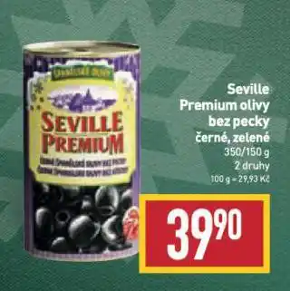 Billa Seville premium olivy nabídka