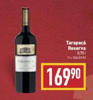 Billa Tarapacá reserva nabídka
