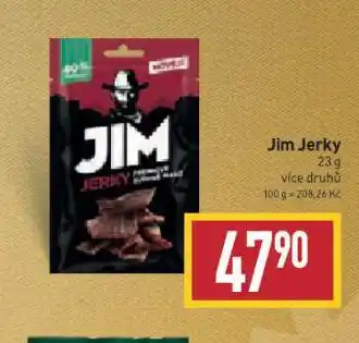 Billa Jim jerky nabídka