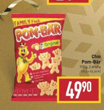 Billa Chio pom-bar nabídka