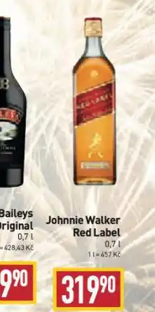 Billa Johnnie walker red label nabídka
