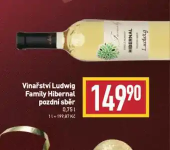 Billa Vinařství ludwig nabídka