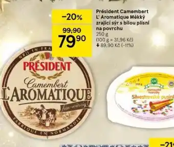 Tesco Président camembert l´aromatique nabídka