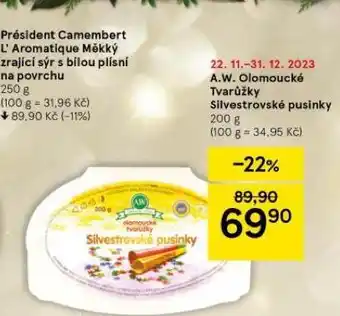 Tesco Olomoucké tvarůžky nabídka