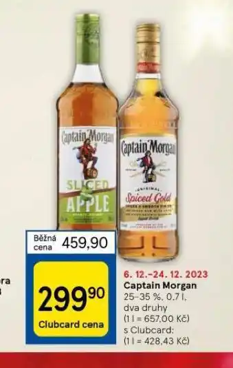 Tesco Captain morgan nabídka