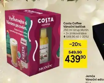 Costa coffee vánoční balíček
