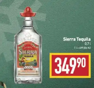 Billa Sierra tequila nabídka