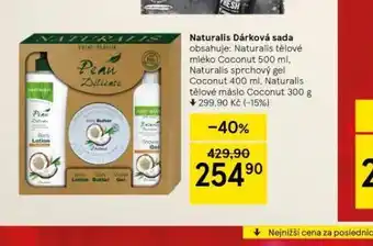 Tesco Naturalis dárková sada nabídka