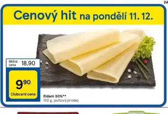 Tesco Eidam 30% nabídka