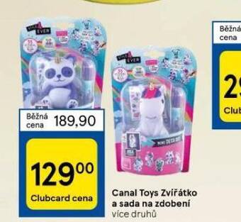 Tesco Cxanal toyas zvířátko a sada na zdobení nabídka