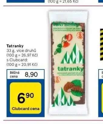 Tesco Tatranky nabídka