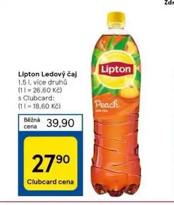 Tesco Lipton ledový čaj nabídka
