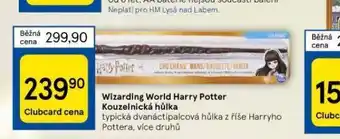 Tesco Wizarding world harry potter kouzelnická hůlka nabídka
