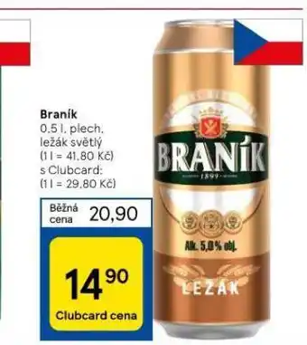 Tesco Pivo braník nabídka
