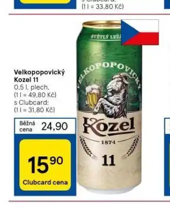 Tesco Pivo velkopopovický kozel 11 nabídka