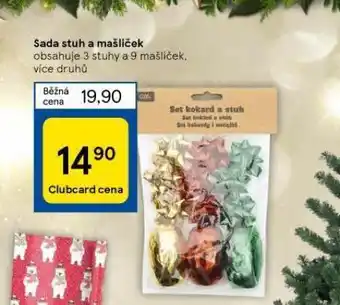 Tesco Sada stuh a mašliček nabídka