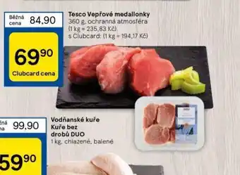 Tesco Vepřové medailonky nabídka