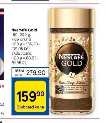 Tesco Nescafé gold nabídka