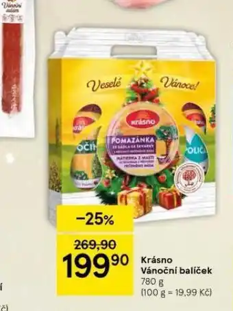 Krásno vánoční balíček