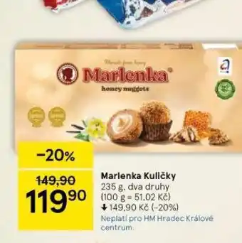 Tesco Marlenka kuličky nabídka